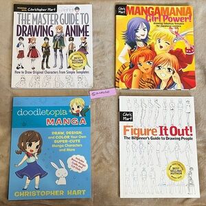 Anime and Manga Drawing Book Lot Christopher Hart